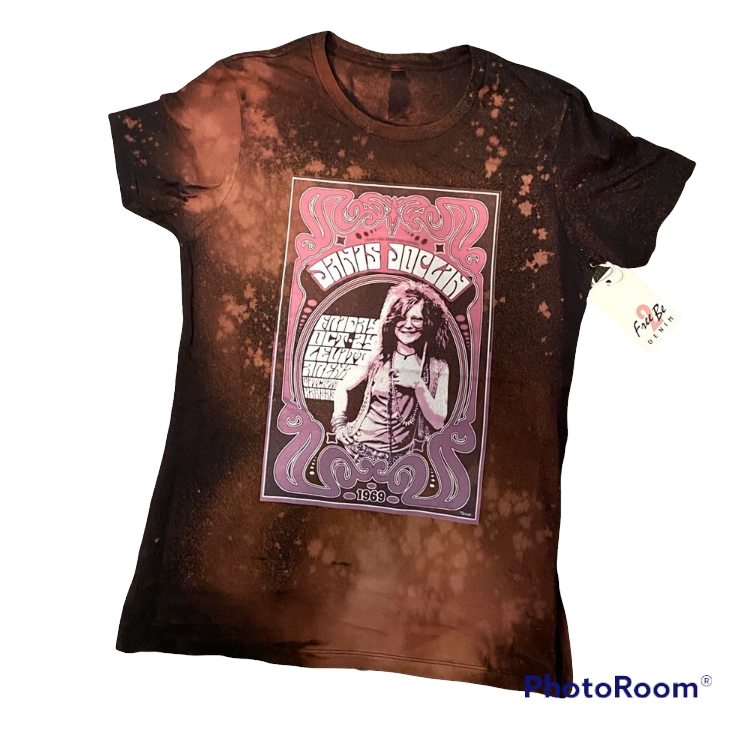 Janis Joplin Bleached Tee