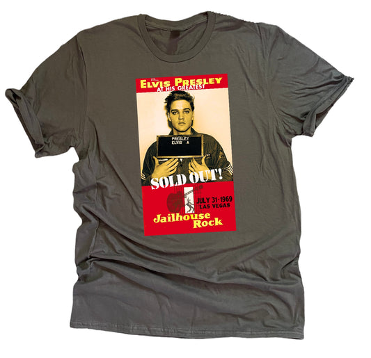 Elvis Mugshot Tee
