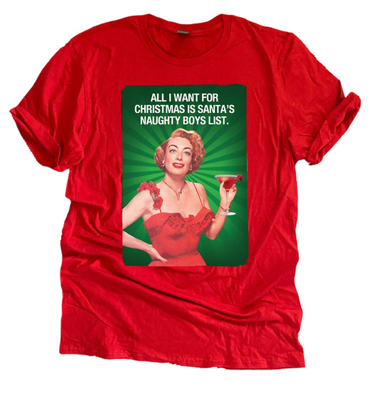 All I Want For Xmas Tee