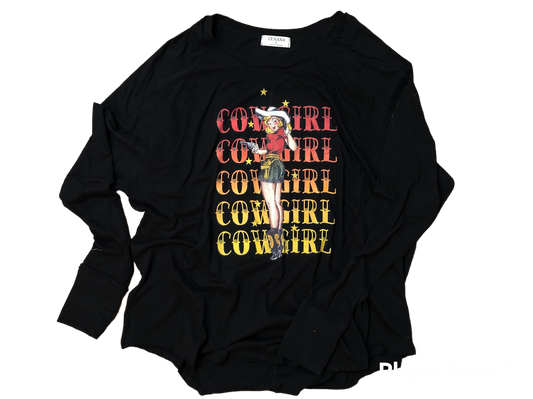 Pin Up Cowgirl Fashion Top